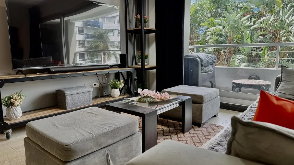 Apartamento de dois ambientes mobiliado em Puerto Madero
