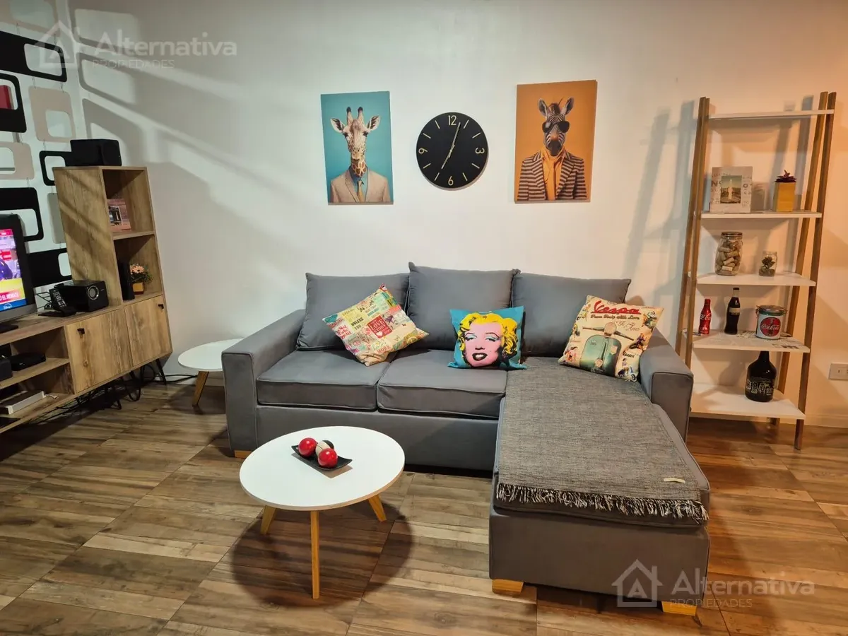 Apartamento de kitnet mobiliado em Palermo Hollywood