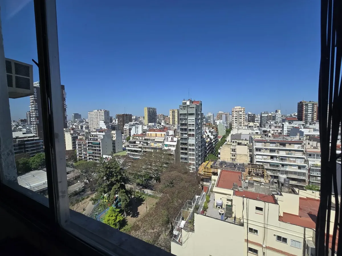 Apartamento de 3 ambientes em andar alto em Belgrano
