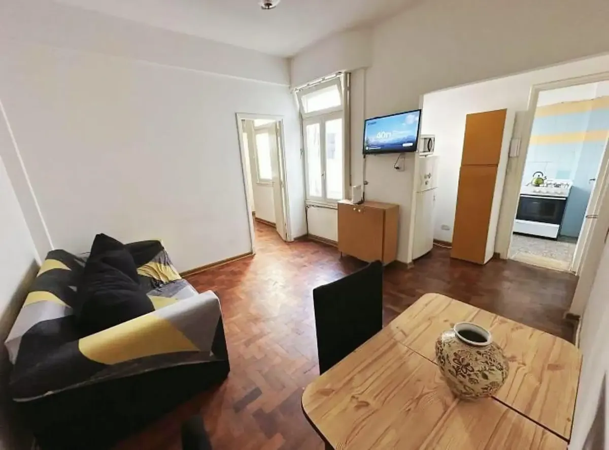 Apartamento mobiliado de 2 ambientes com 1 quarto em Almagro
