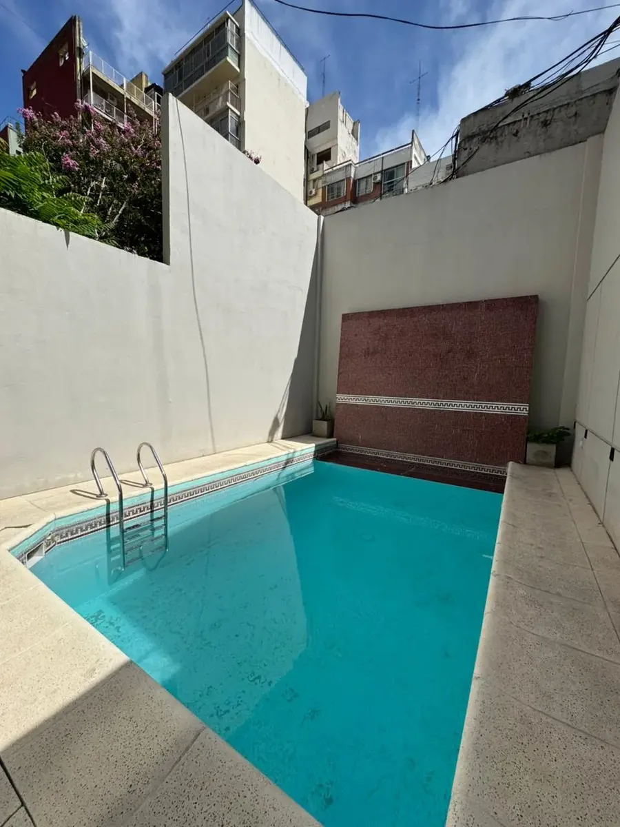 Departamento de 2 ambientes sin muebles con balcón en Belgrano