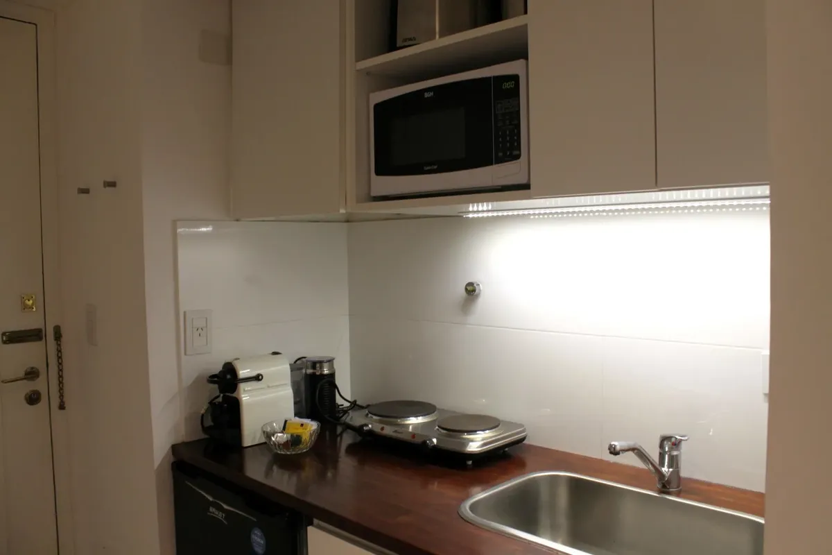 Departamento amoblado de 1 ambiente en Retiro