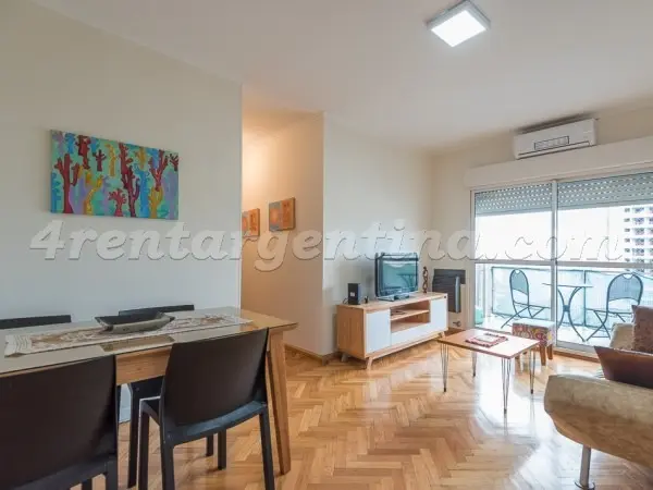 Departamento amoblado de 3 ambientes para 4 personas en Almagro