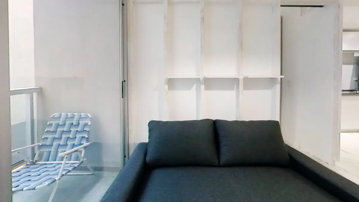 Two-room apartment with balcony in Barracas