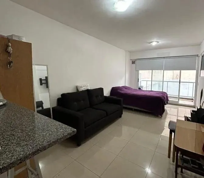 Monoambiente amoblado en Villa del Parque para alquiler temporal