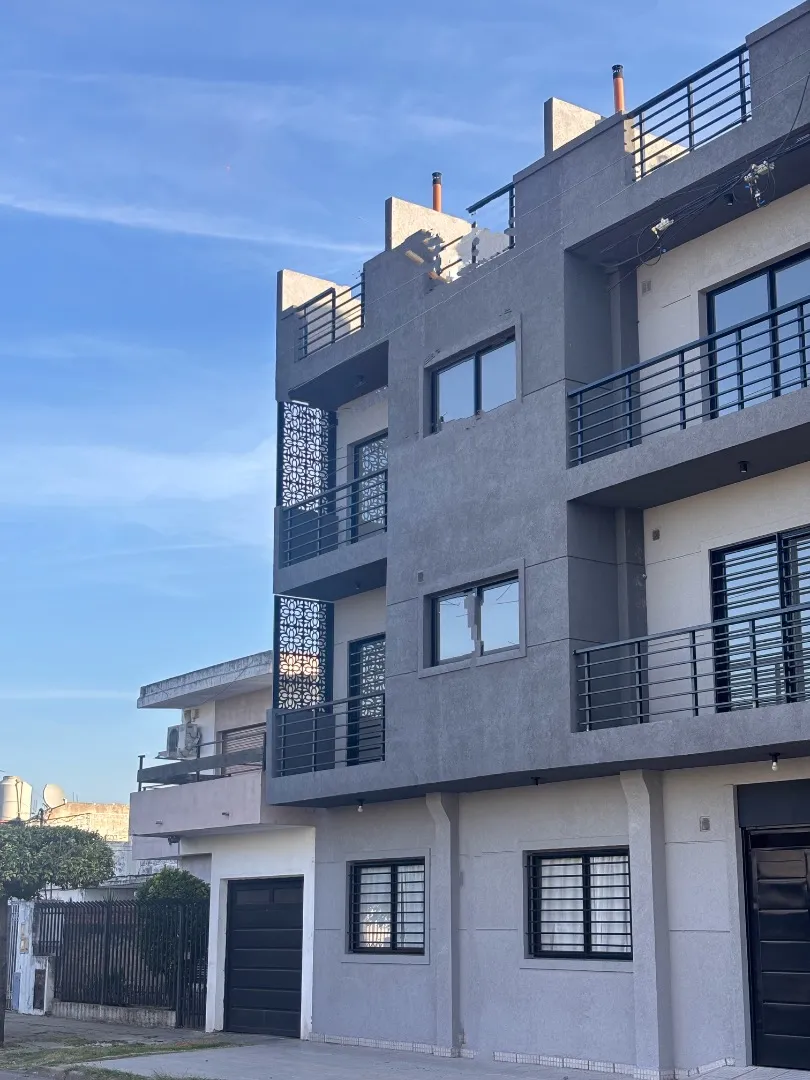New one-bedroom apartment in La Matanza with patio and parking space