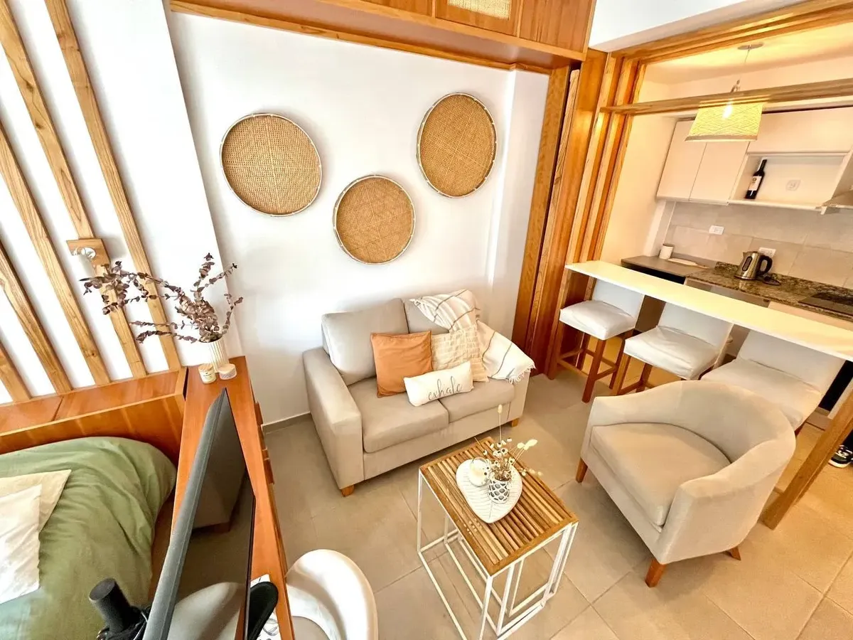 С мебелью квартира-студия в Quilmes Centro с парковочным местом