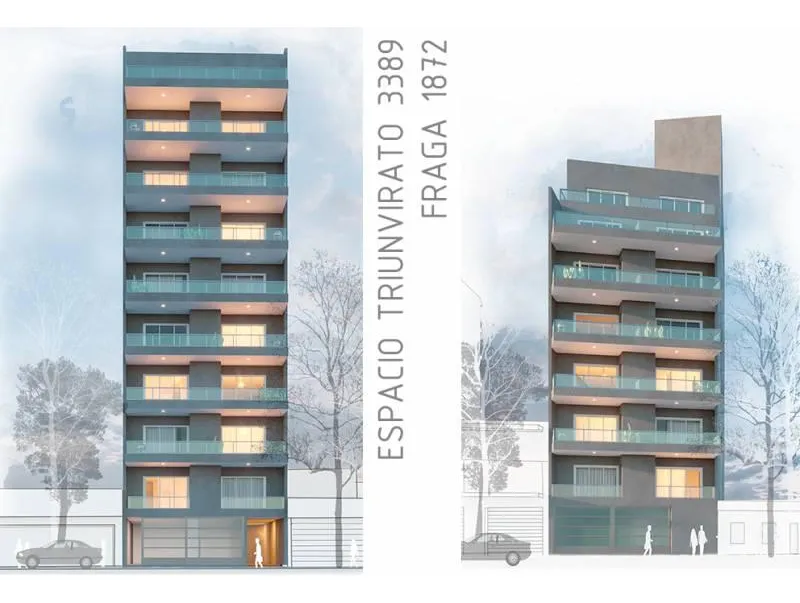 Monoambiente divisible con balcón aterrazado en Villa Ortúzar