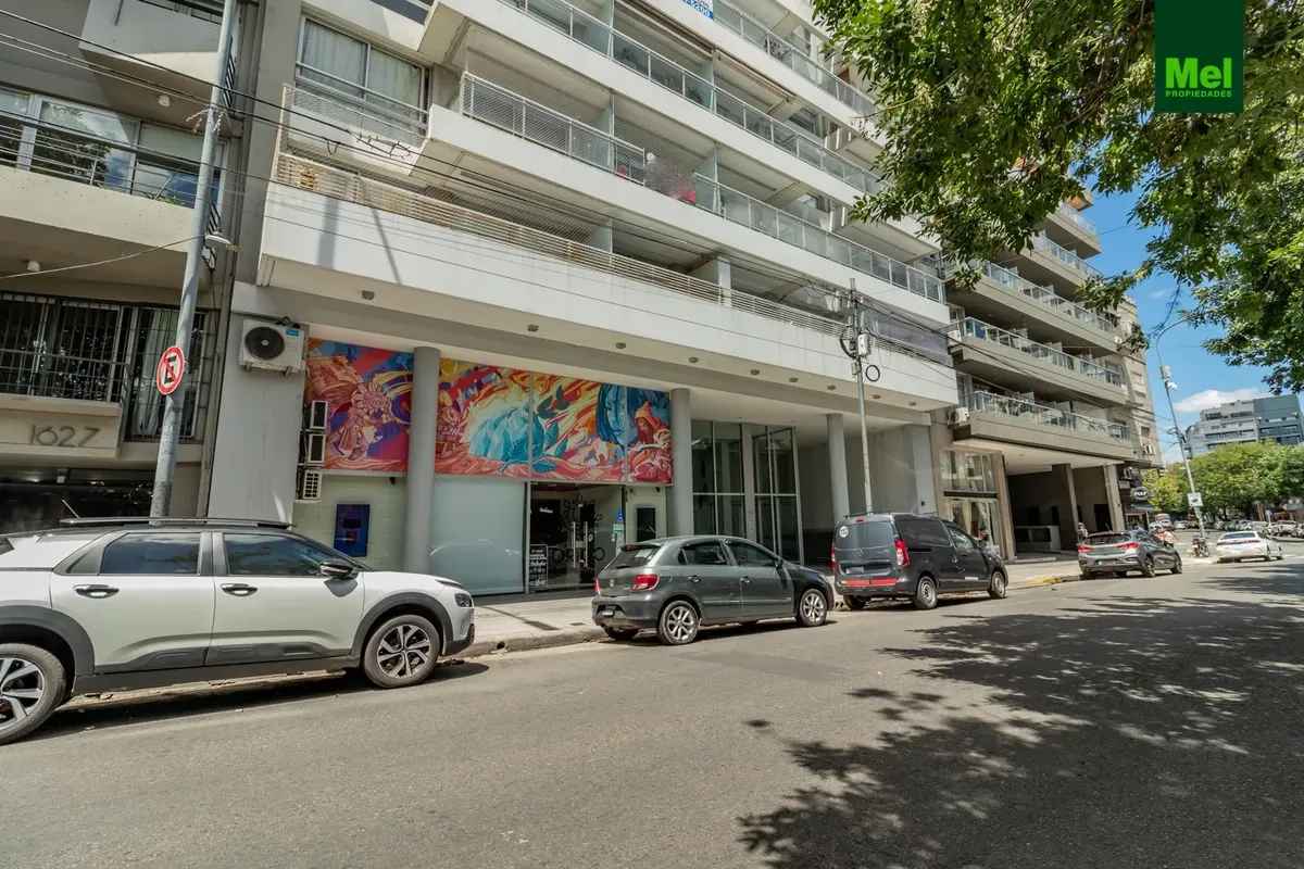 Kitnet com varanda e amenities em Palermo