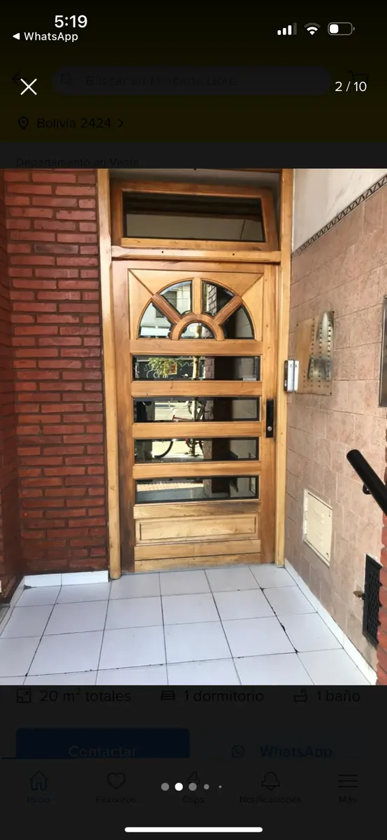 Kitnet na Av. Corrientes em Villa Crespo