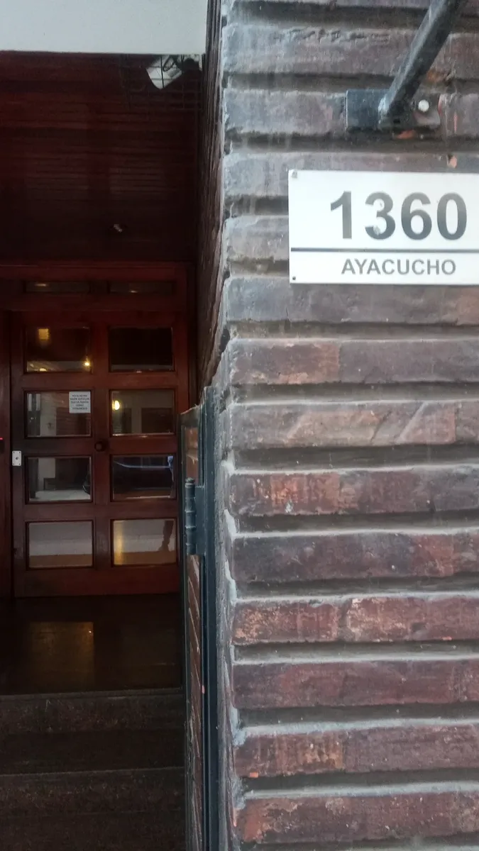 Furnished one-bedroom apartment in Recoleta