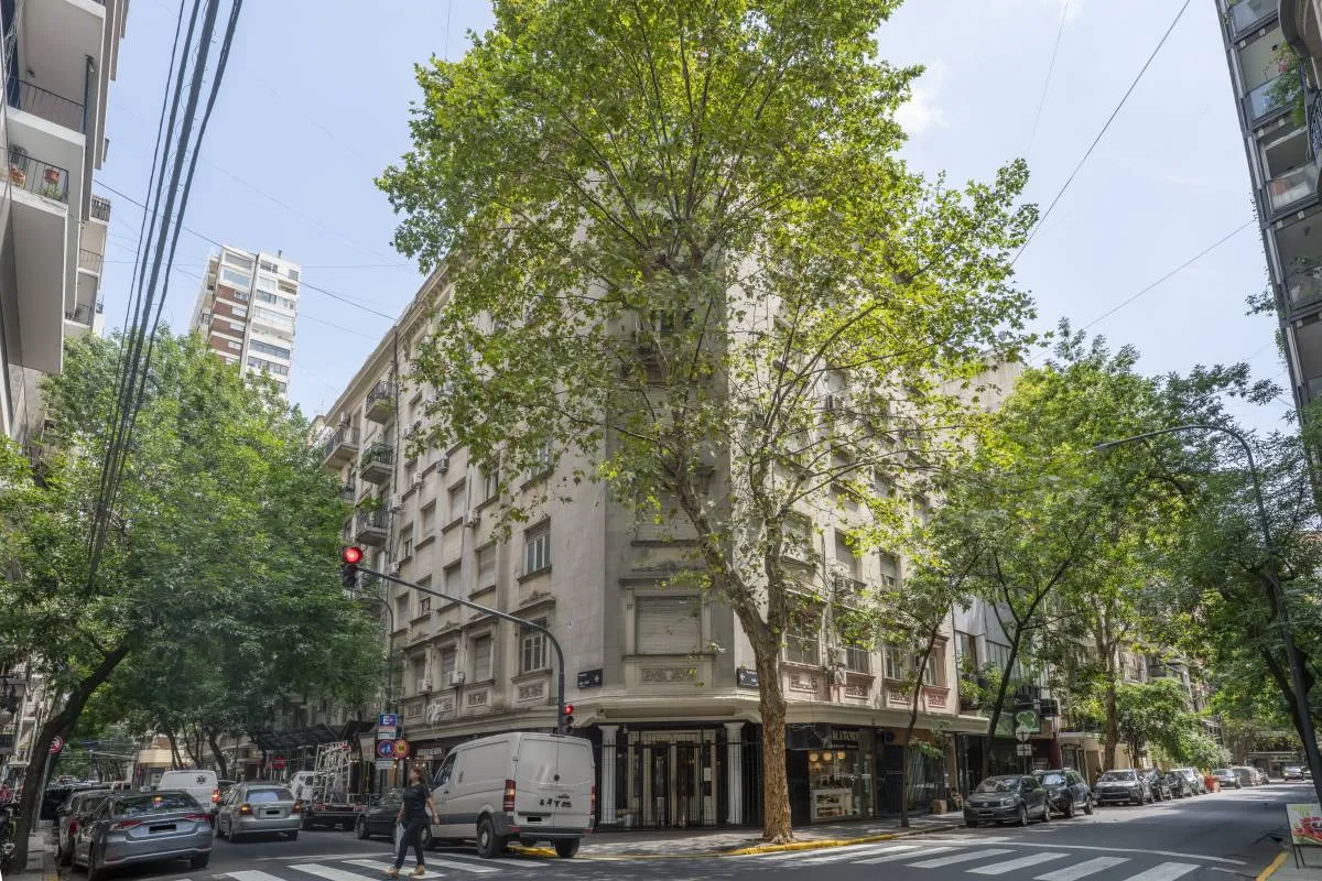 Apartamento de 1 quarto em Recoleta, de frente para a rua