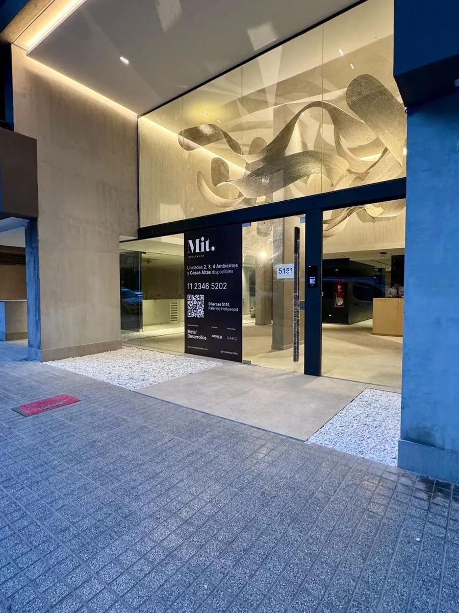 Apartamento de dois ambientes com 1 quarto em Palermo Hollywood