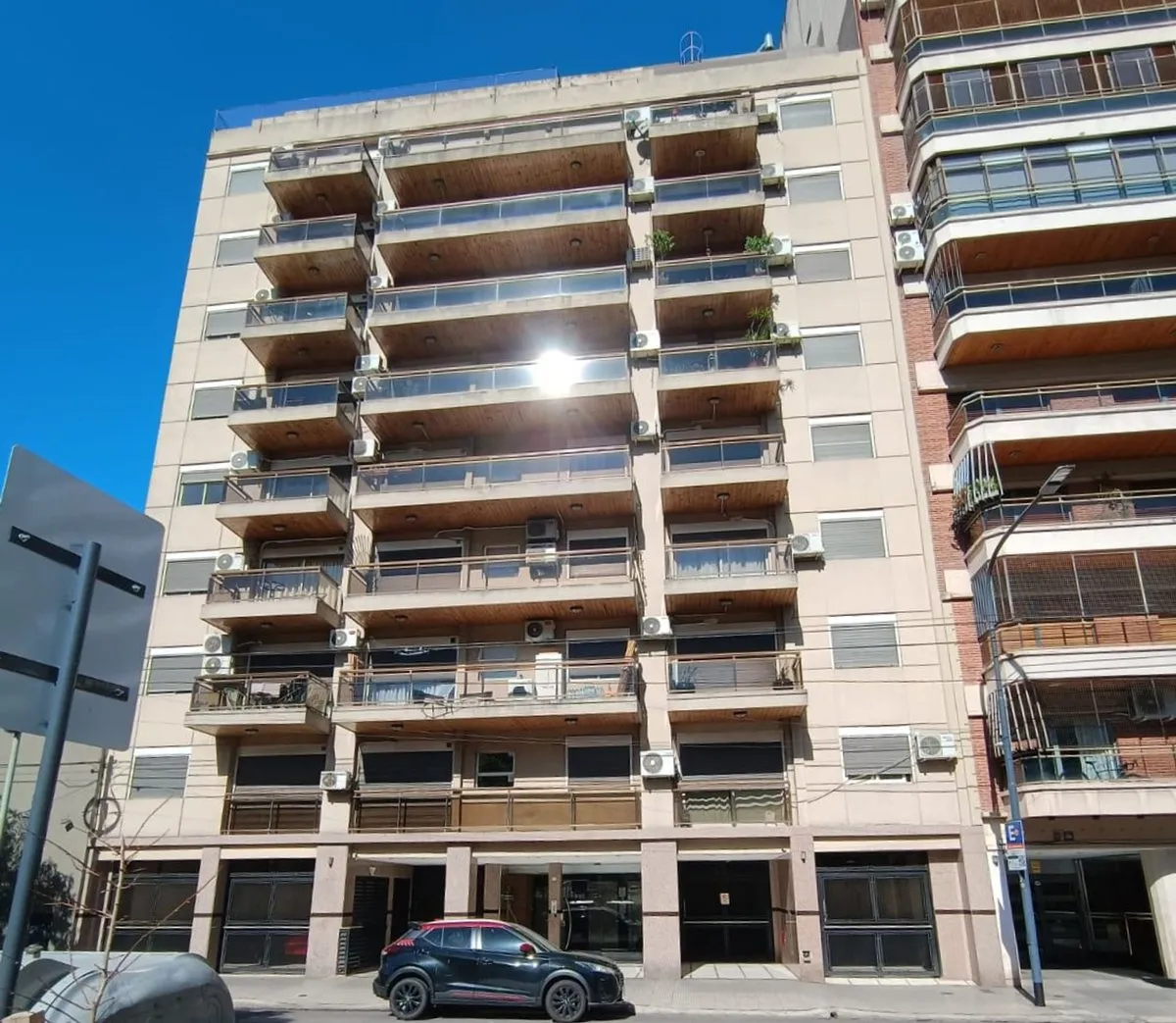 Apartamento de dois ambientes com varanda em Balvanera