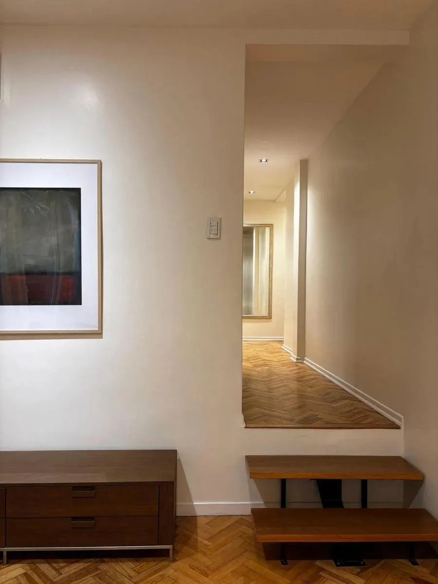 Apartamento de dois ambientes mobiliado em Recoleta