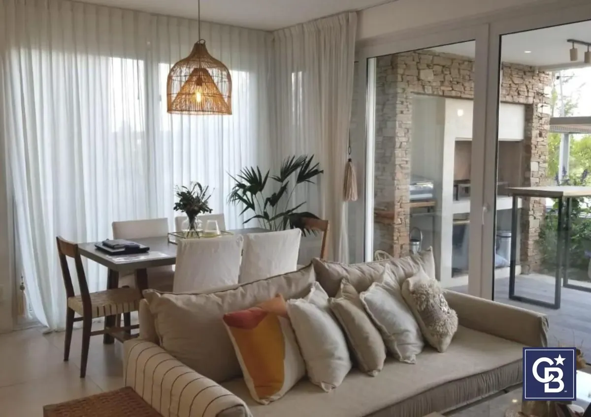 Ground-floor two-room apartment with garden in Nordelta, Tigre