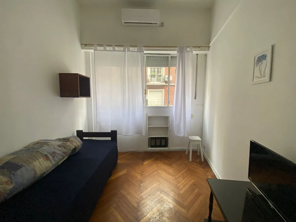 Apartamento de dois ambientes mobiliado em Recoleta