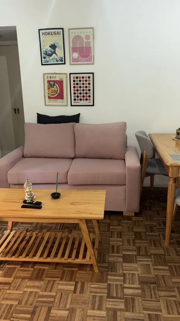 Apartamento mobiliado de 2 ambientes com 1 quarto em Almagro