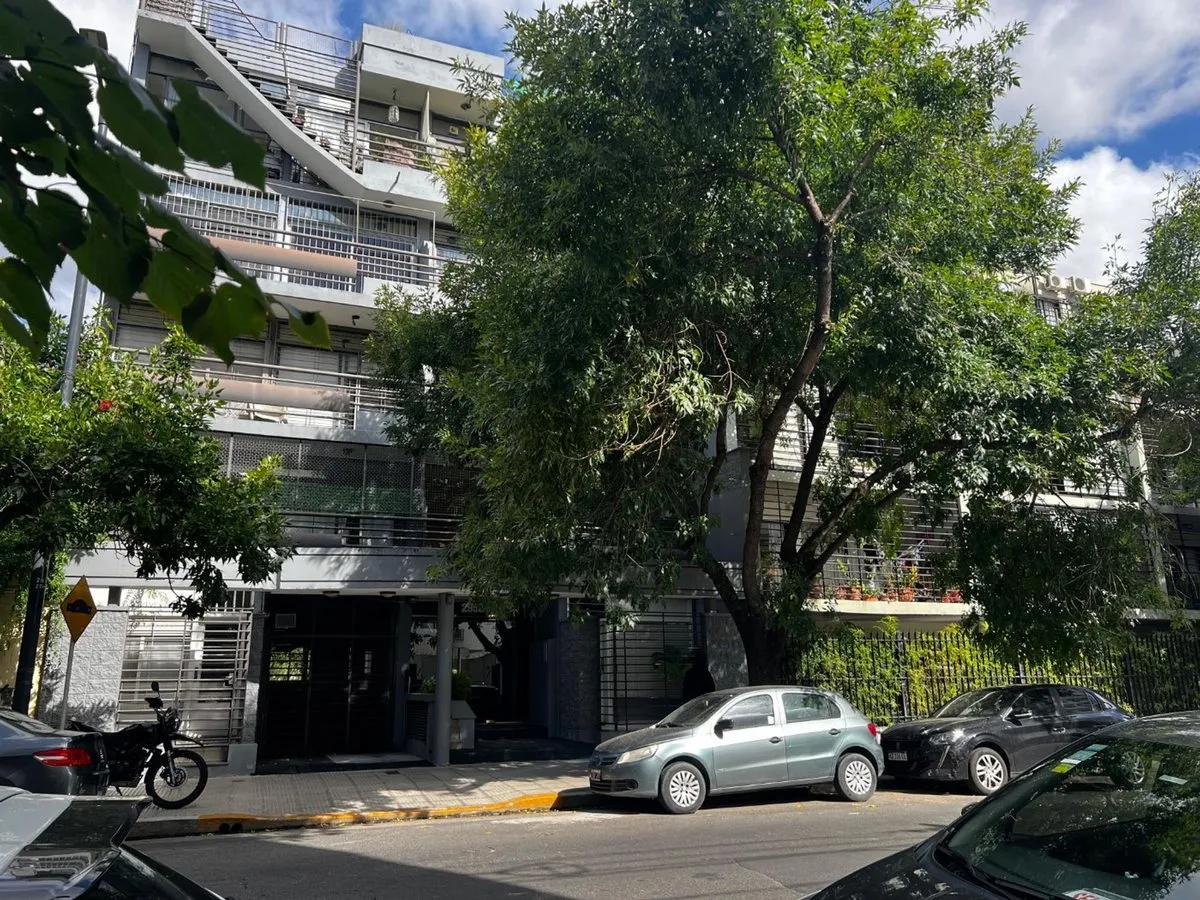 Furnished studio apartment with private patio in Núñez