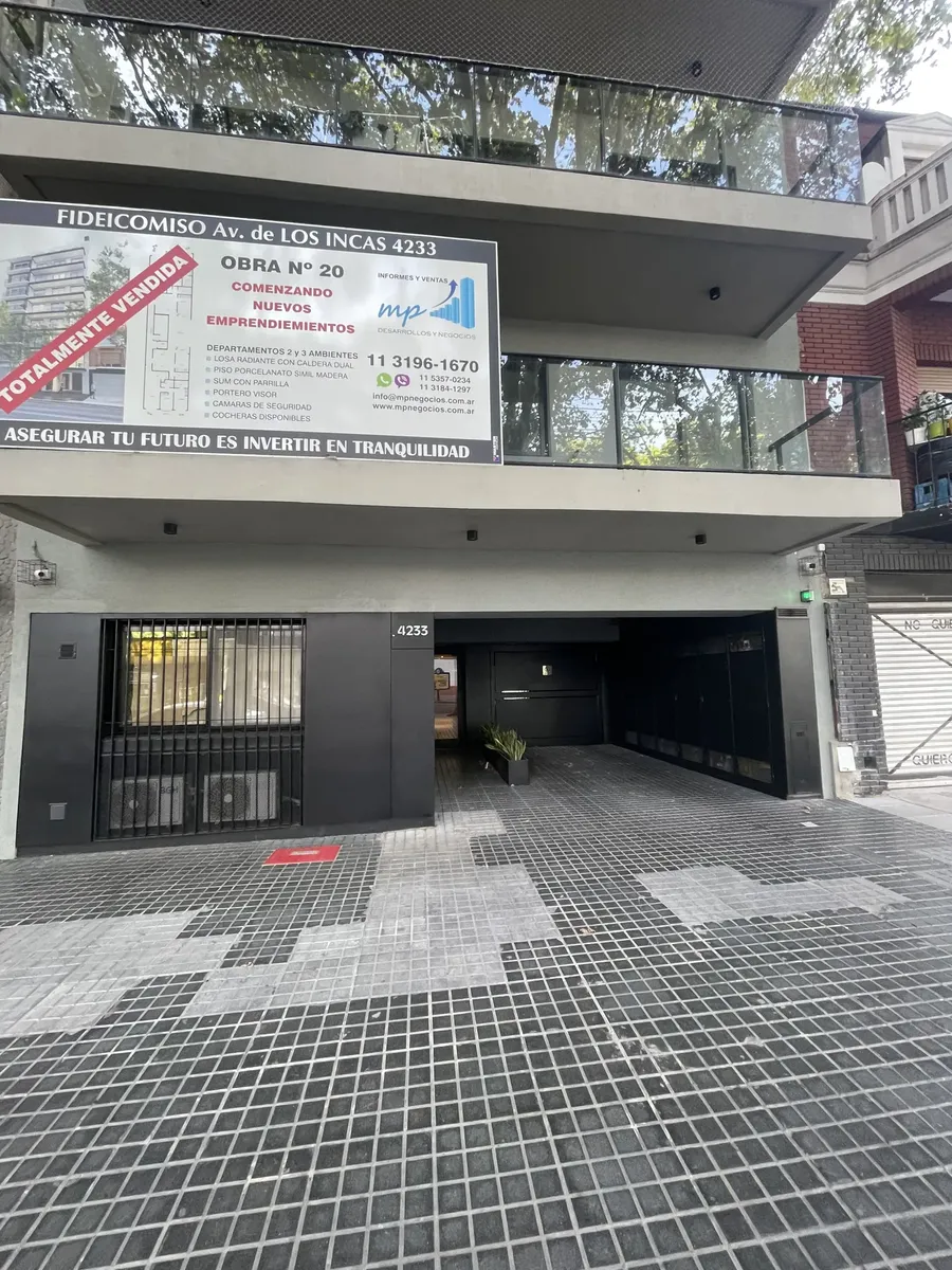 Departamento de 2 ambientes a estrenar en Villa Ortúzar