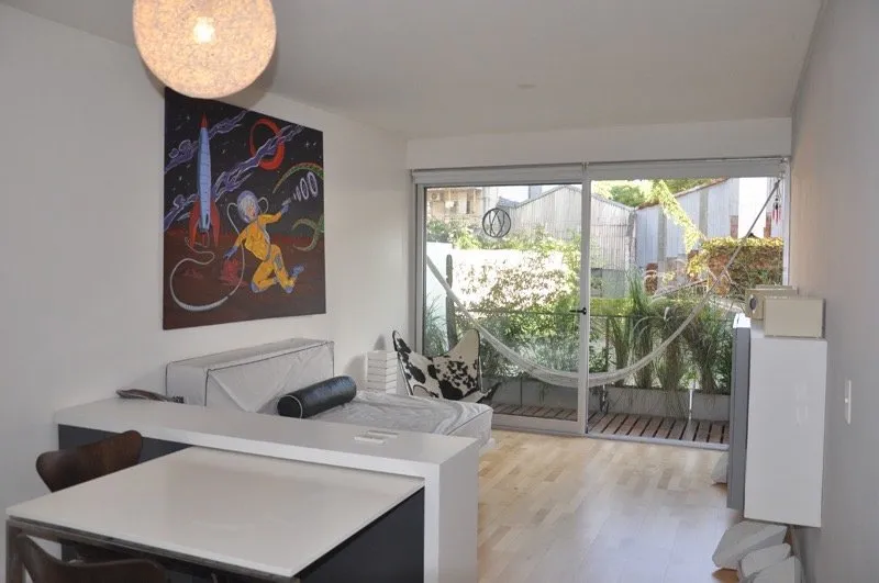 Monoambiente con balcón en alquiler temporal en Belgrano