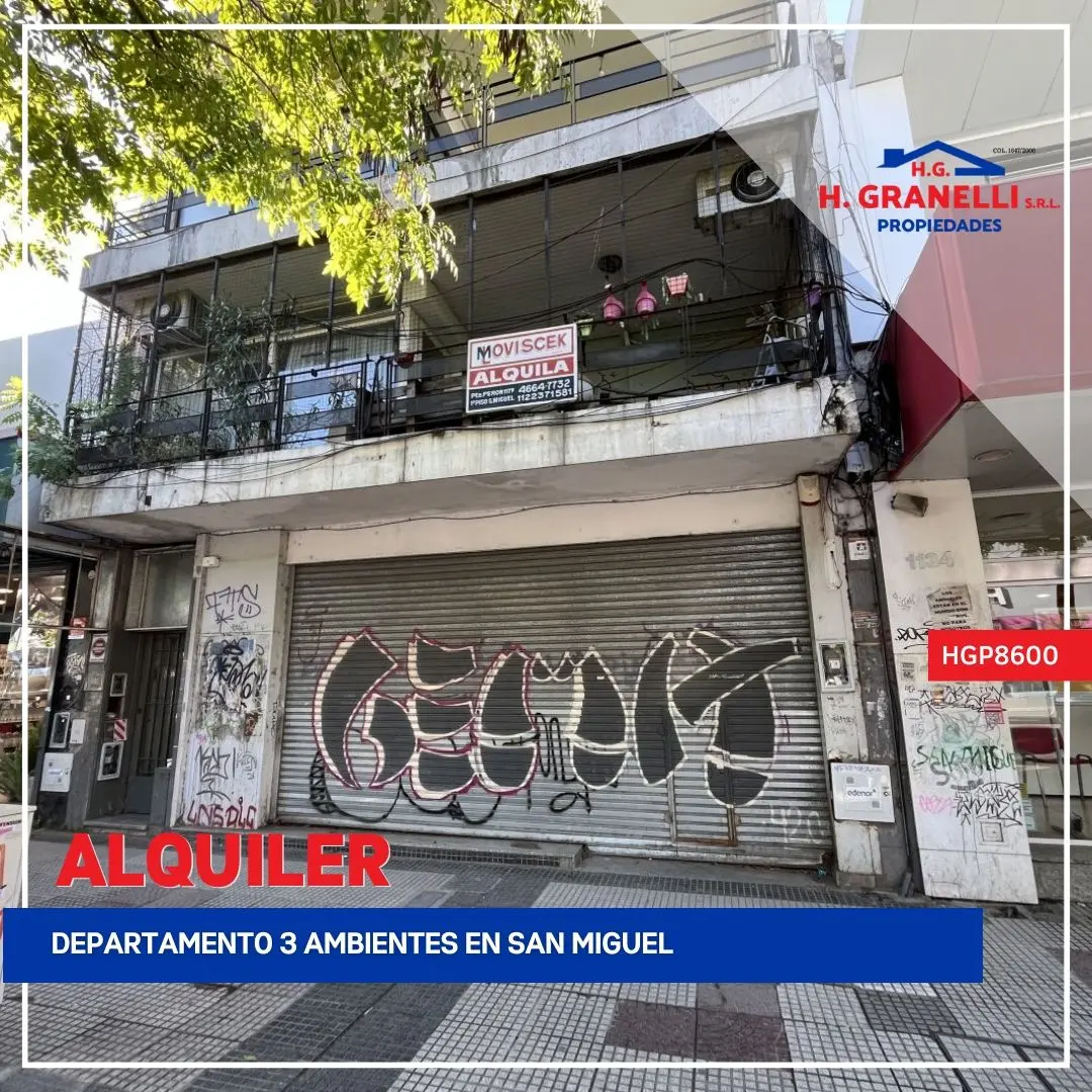 Departamento En Alquiler En San Miguel