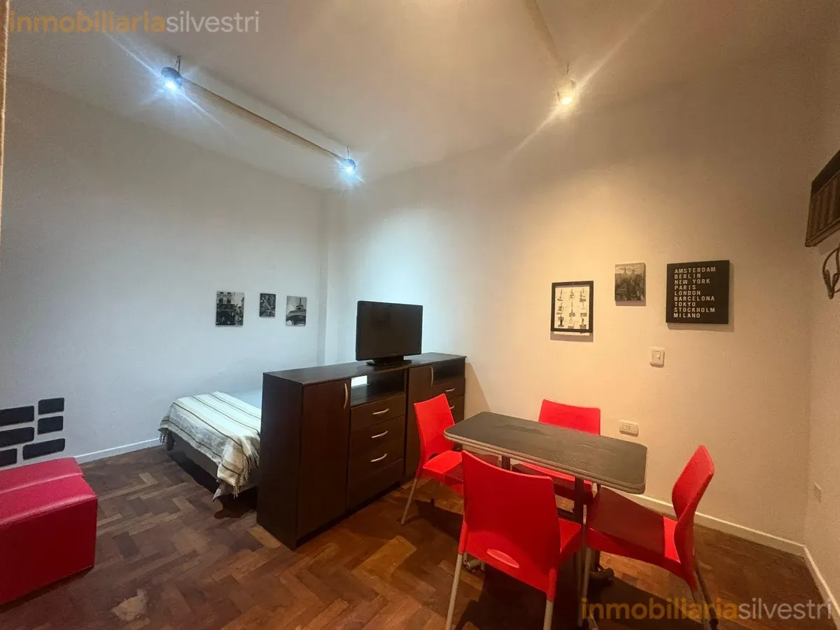 Furnished studio apartment in Balvanera