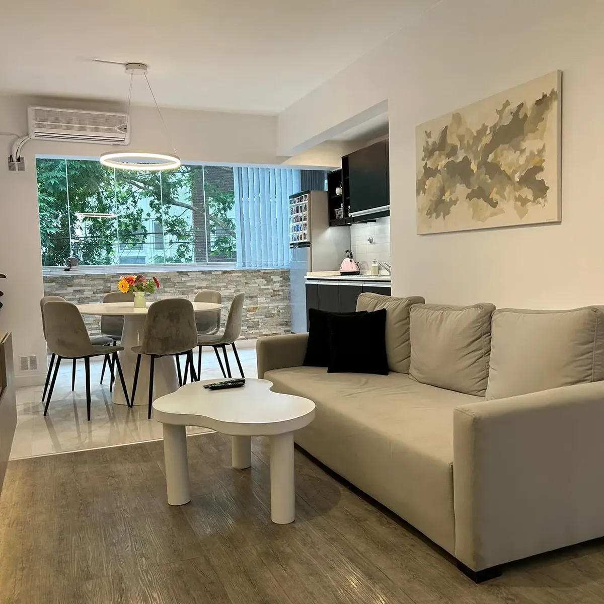 Furnished or semi-furnished one-bedroom apartment in Villa Urquiza