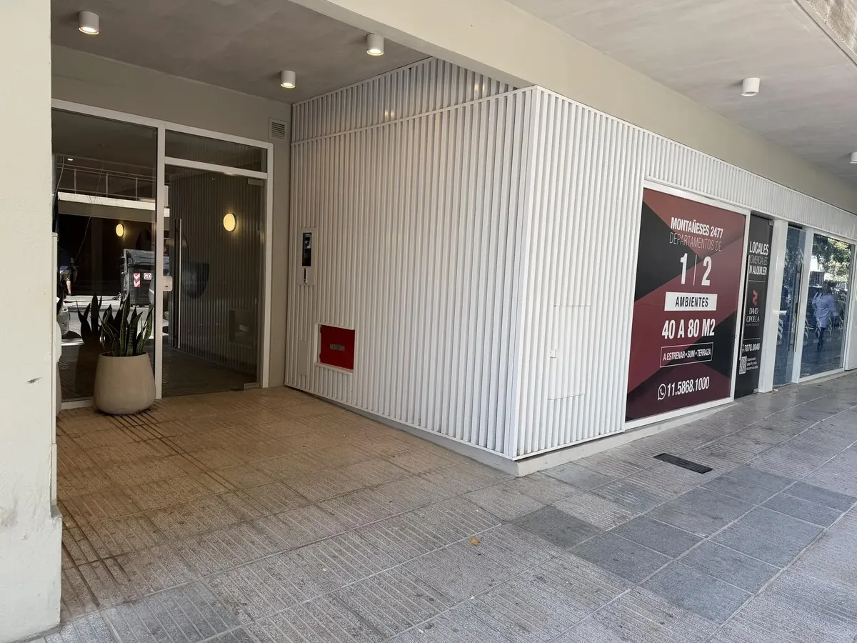 Studio apartment with terrace balcony in Belgrano