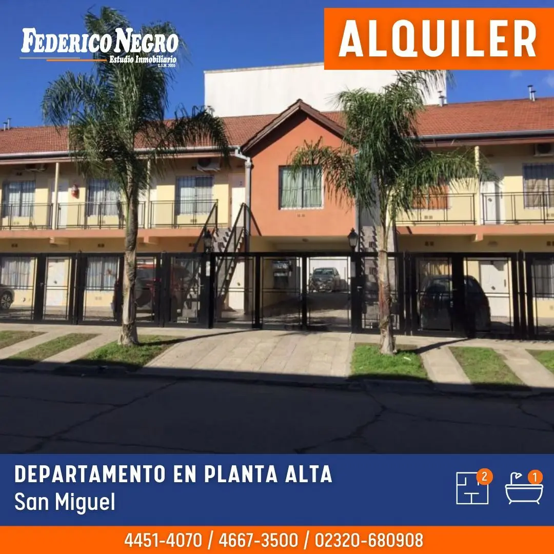 Departamento En Alquiler En San Miguel