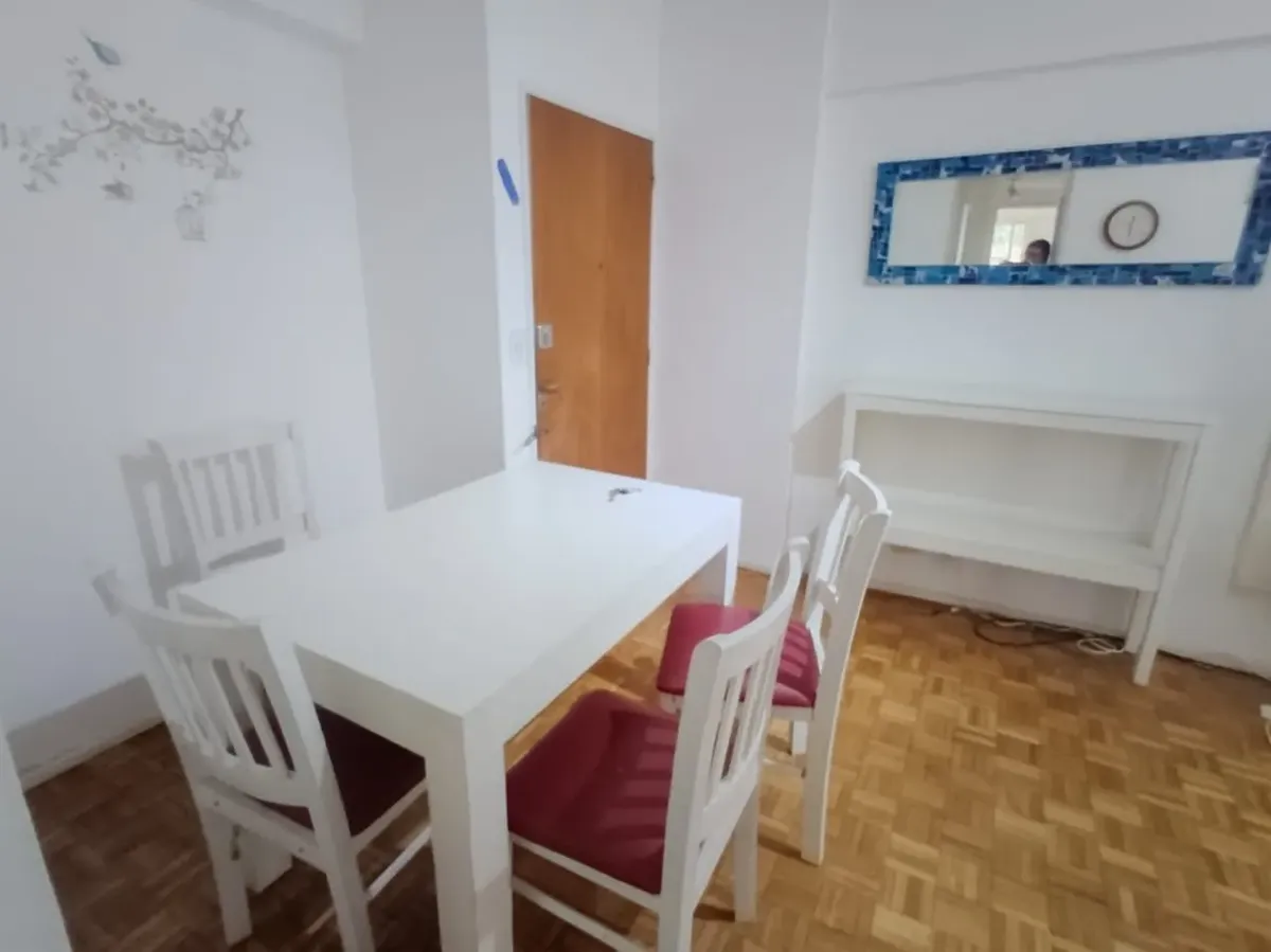 Departamento de 3 ambientes con 2 dormitorios amoblado en Belgrano