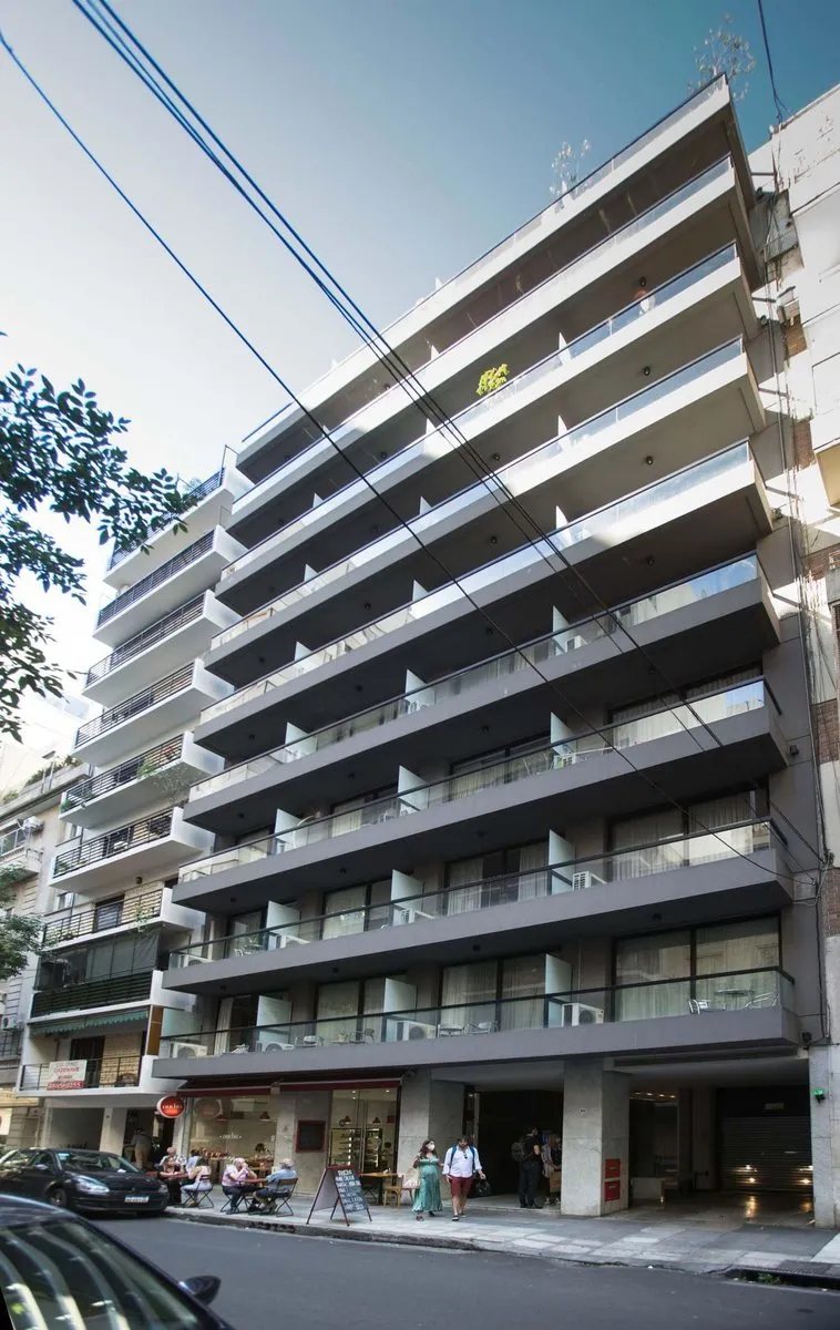Квартира-студия с мебелью в Recoleta рядом с Av. Las Heras и Av. Callao
