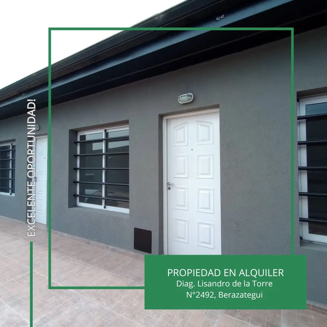 Departamento En Alquiler En Berazategui