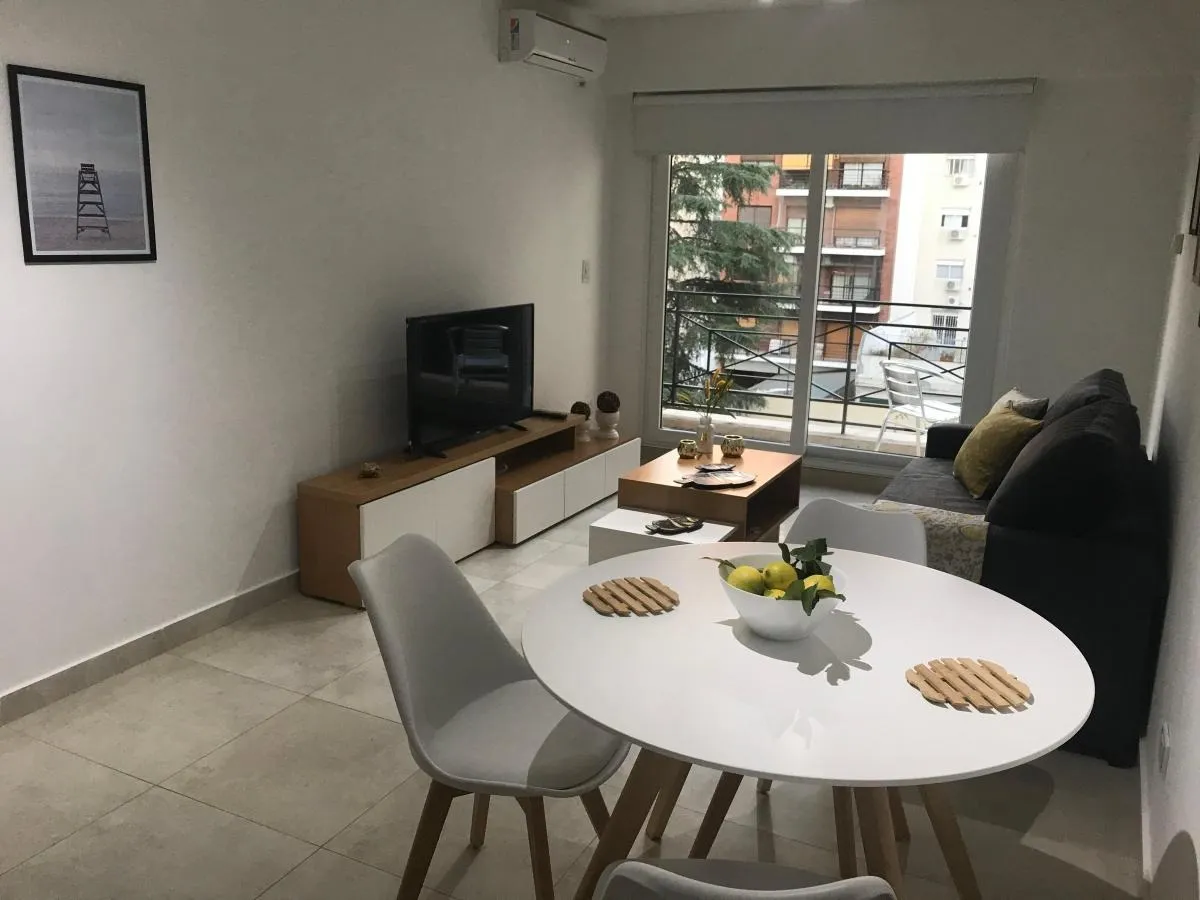 Furnished one-bedroom apartment with parking in Núñez