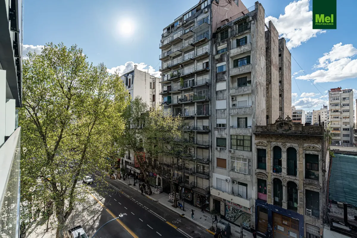 Квартира-студия с балконом в Balvanera