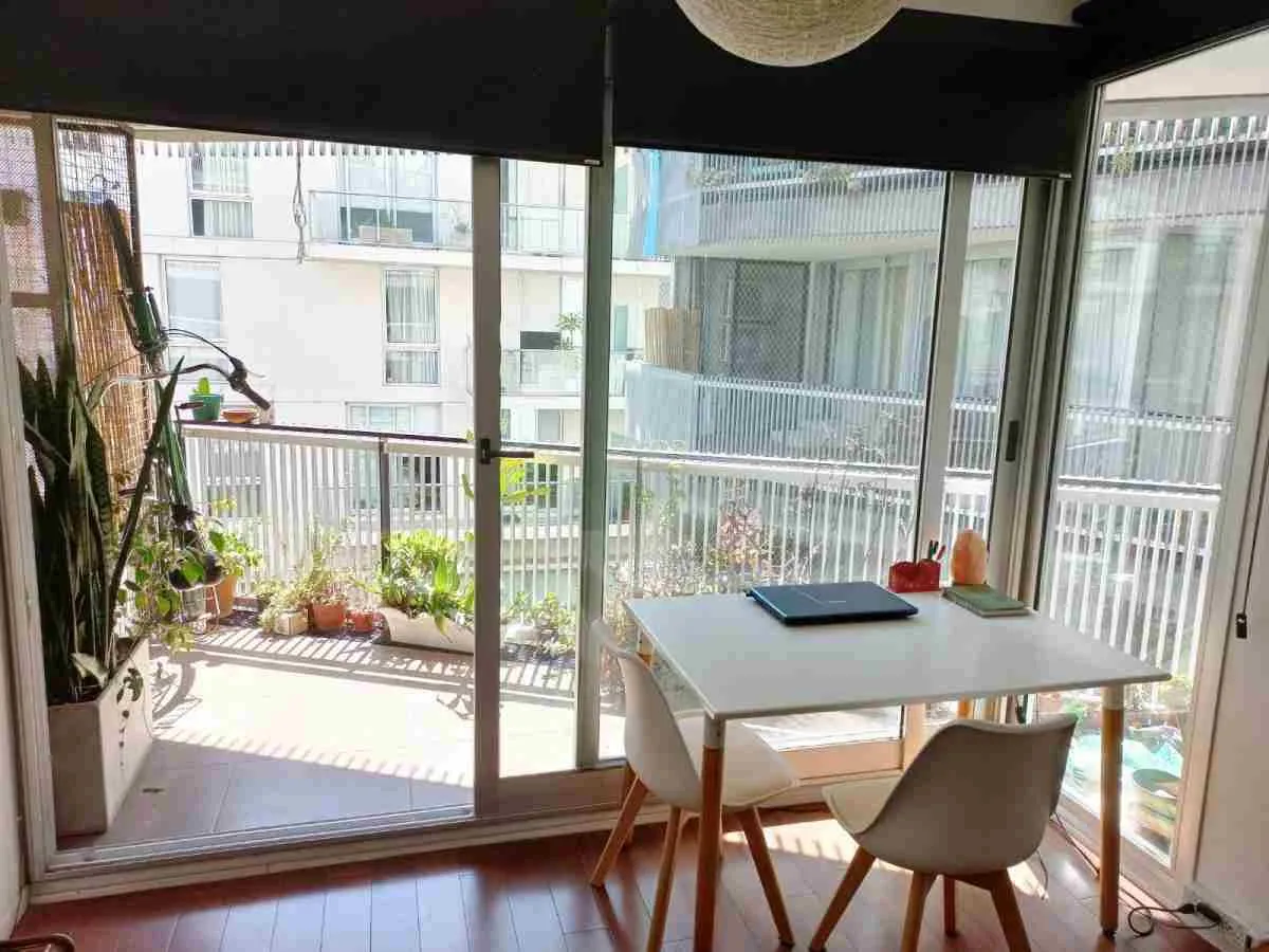 Furnished two-room apartment in Villa Urquiza
