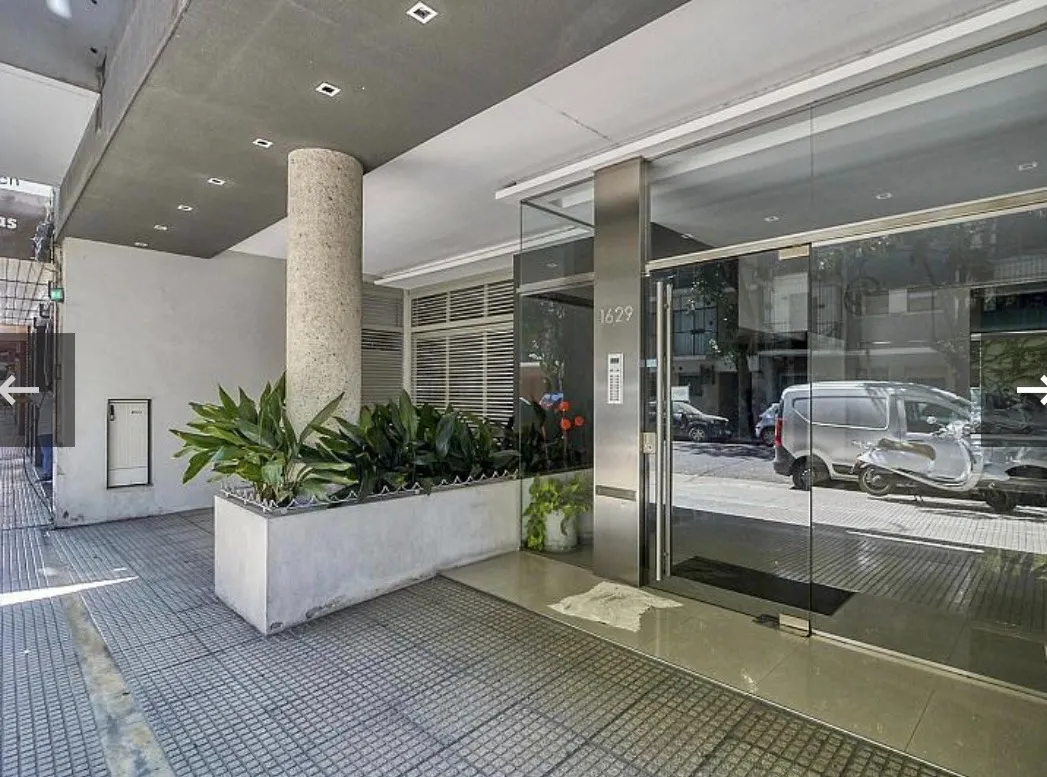 Equipped one-bedroom apartment with balcony, grill and pool in Palermo