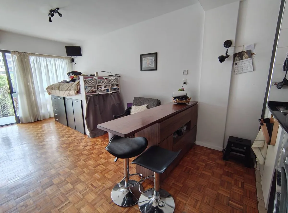 Studio apartment with balcony in Recoleta