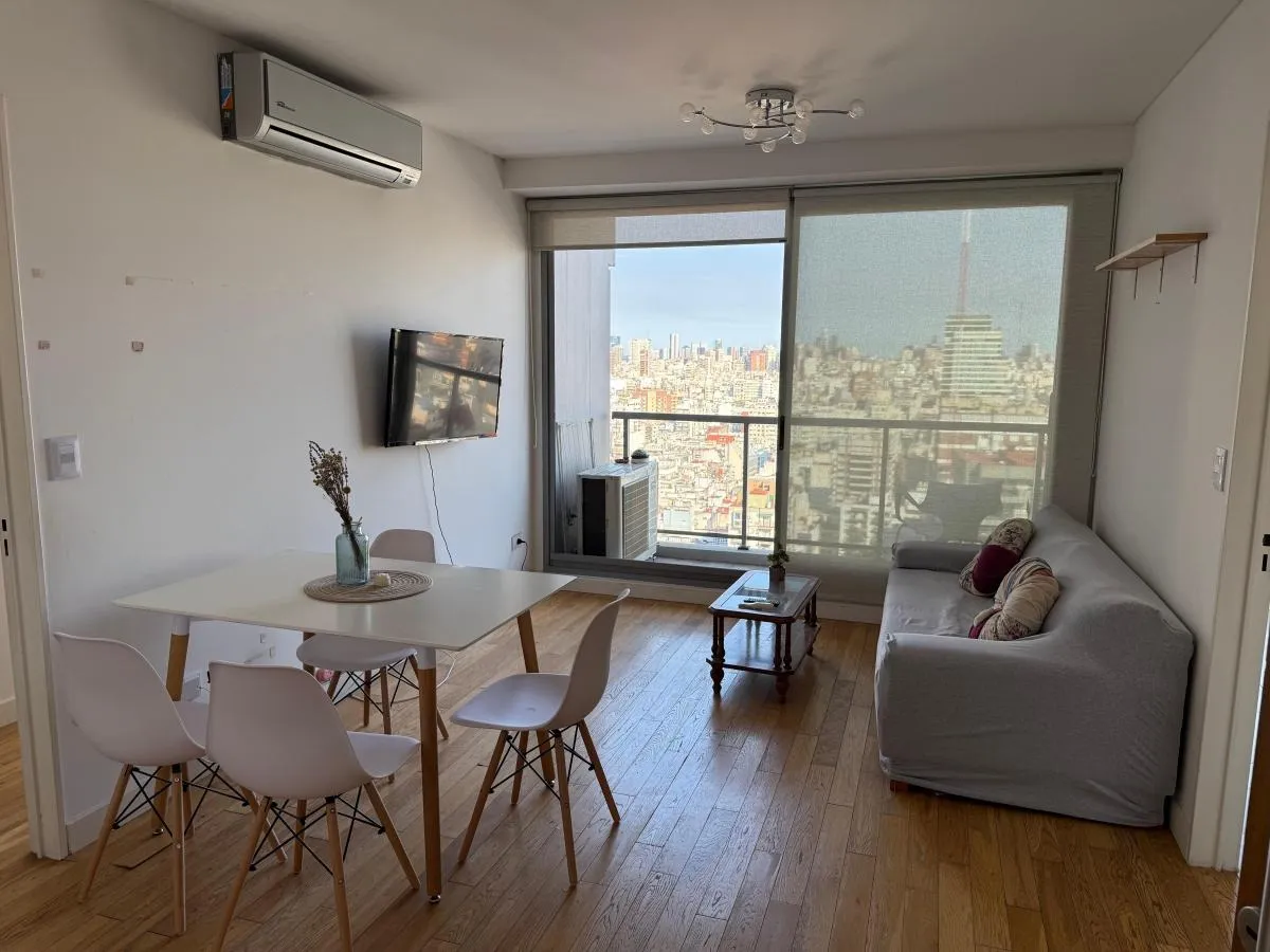 Departamento de 2 ambientes totalmente equipado en Palermo Chico