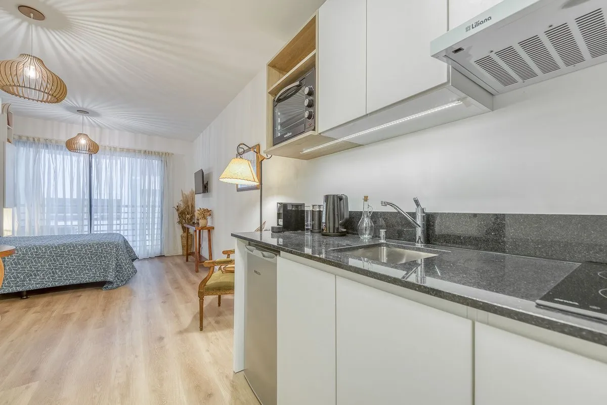 Kitnet mobiliado para aluguel temporário em Belgrano