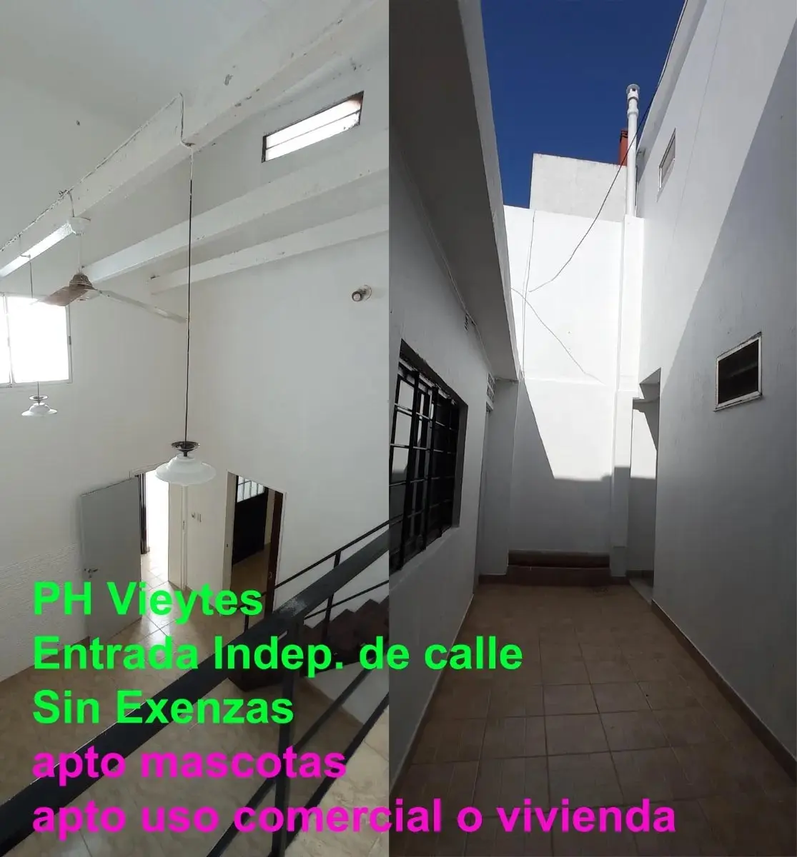 PH de 3 ambientes con patio y terraza en Barracas