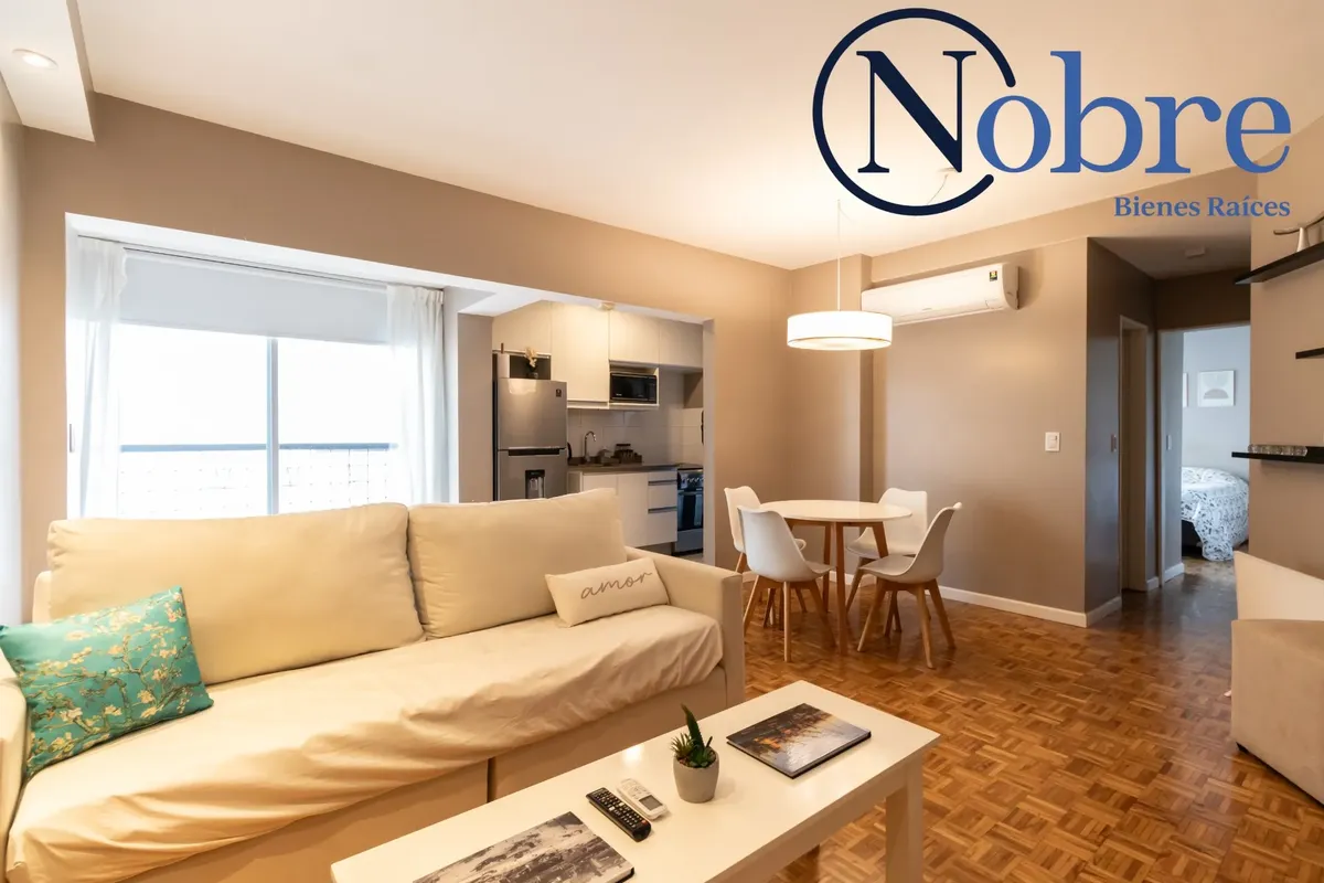 Departamento amoblado de 2 ambientes en Núñez