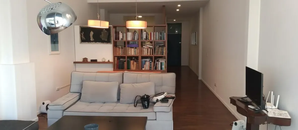 Furnished 1-bedroom loft apartment with garden terrace in Colegiales