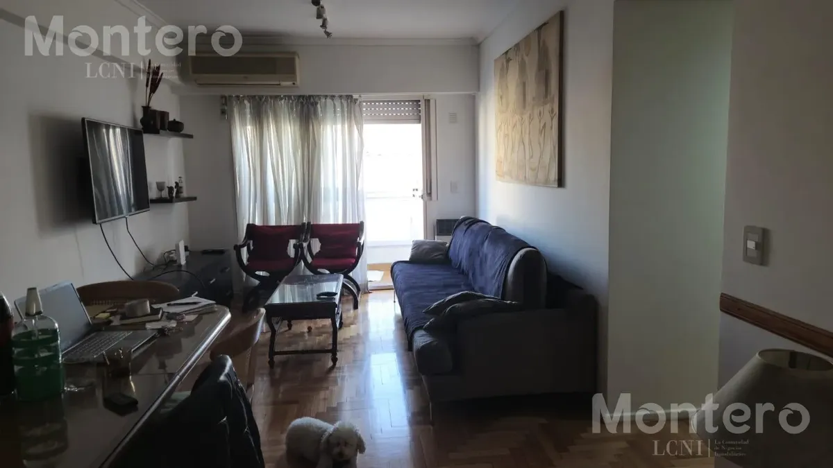 Departamento amoblado de 3 ambientes con cochera en Almagro