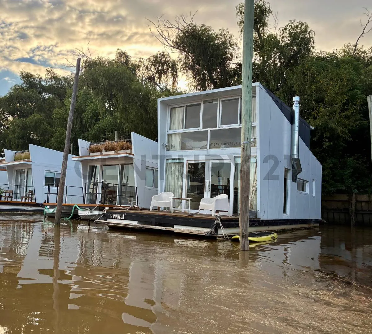 Casa flotante en San Fernando
