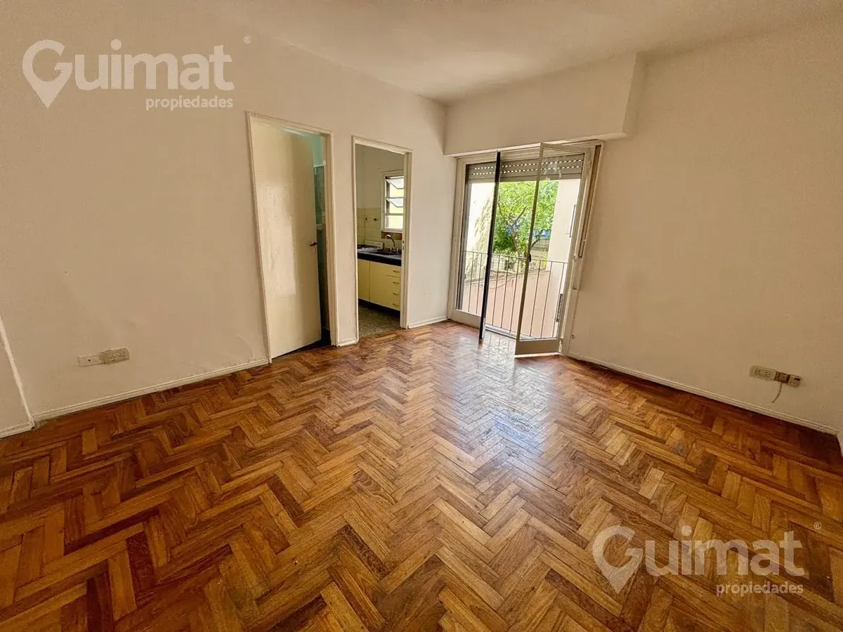 Kitnet em Caballito com ar-condicionado