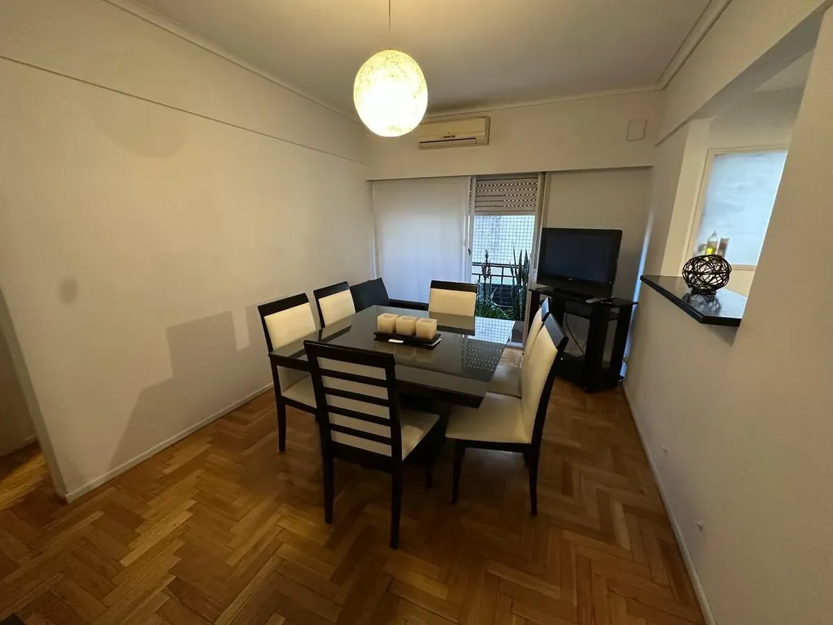 Furnished two-room apartment in Villa Urquiza