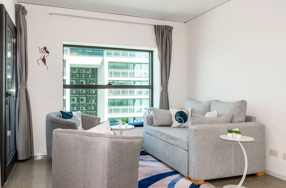 Kitnet mobiliado no 31º andar em Puerto Madero