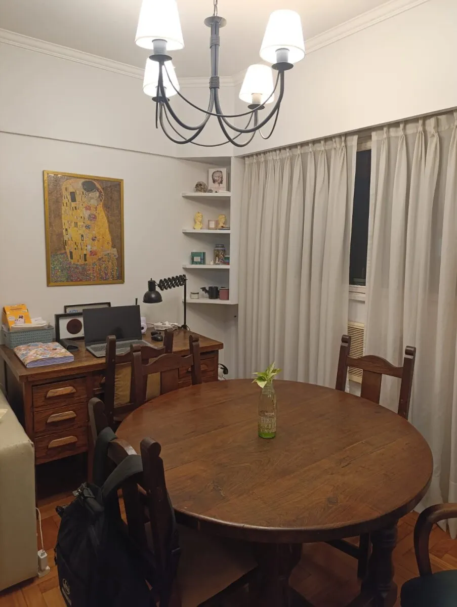 Apartamento de dois ambientes com 1 dormitório em Recoleta