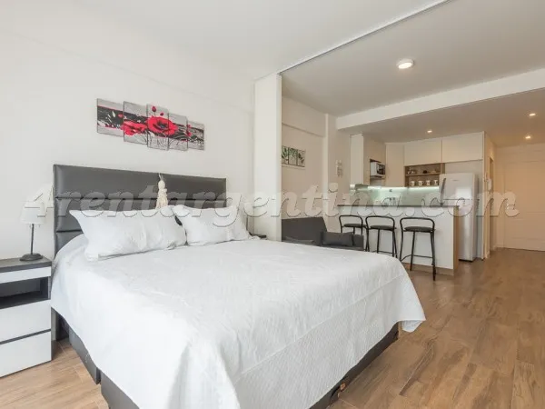 Monoambiente amoblado para 3 personas en Alquiler Temporal en Abasto